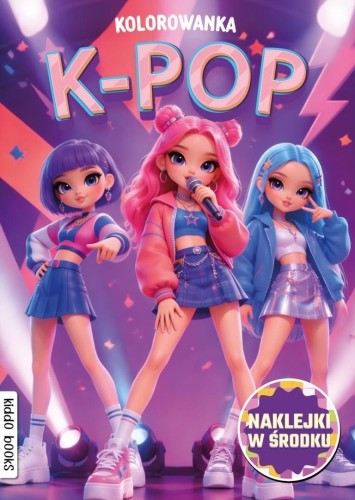 Kolorowanka K-POP 1, praca zbiorowa