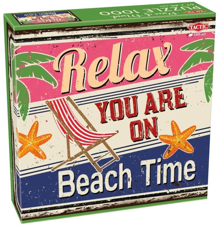 Puzzle 1000 Piece of Mind Beach Time, Tactic