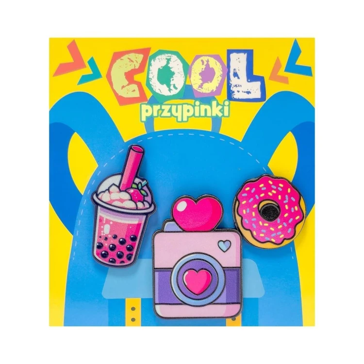 Przypinka cool. Donut, MCD