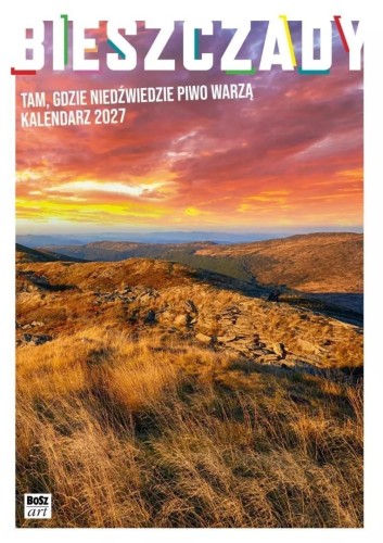 Kalendarz 2027 Bieszczady A4 wzór 1