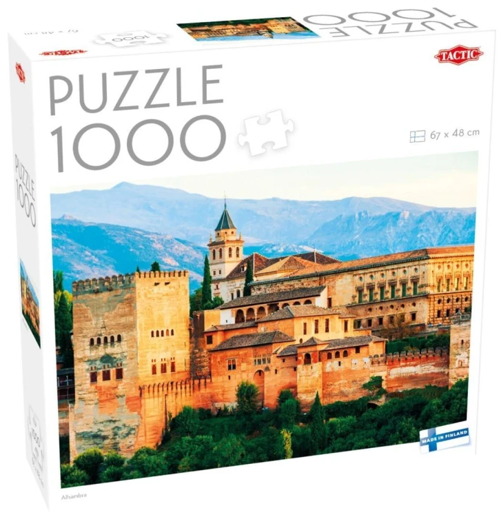 Puzzle 1000 Alhambra, Tactic