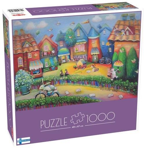 Puzzle 1000 Nokkala: Kaupunki, Tactic