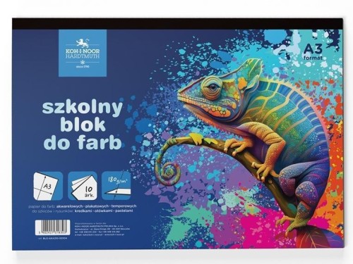 Blok szkolny A3/10K 180g Kameleon, Koh-I-Noor