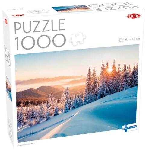 Puzzle 1000 Carpathian mountains, Tactic