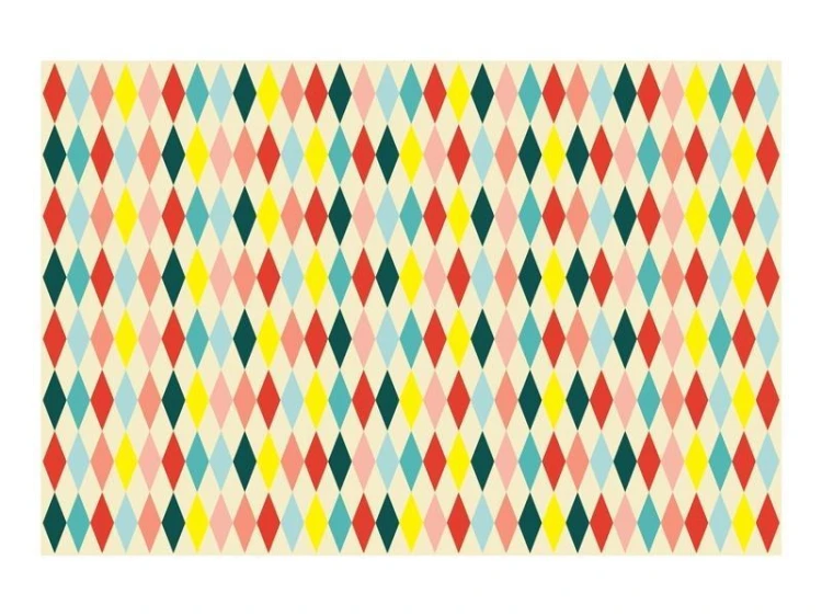 Obrus papierowy Romby 180x120cm