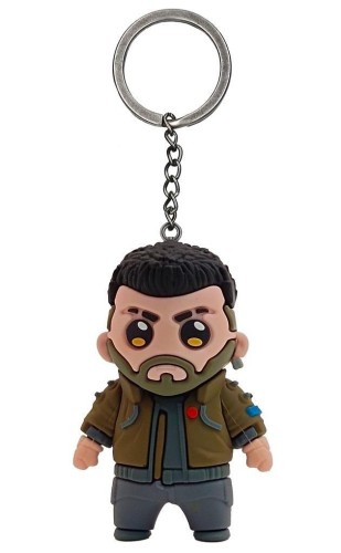 Brelok 3D Cyberpunk 2077 V-Male, Good Loot