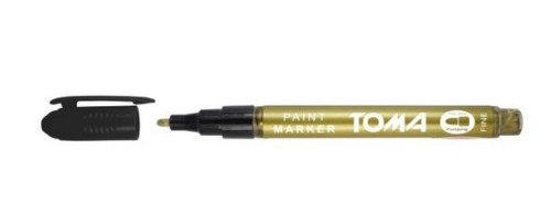 Marker olejowy Fine złoty 1szt TOMA, TOMA