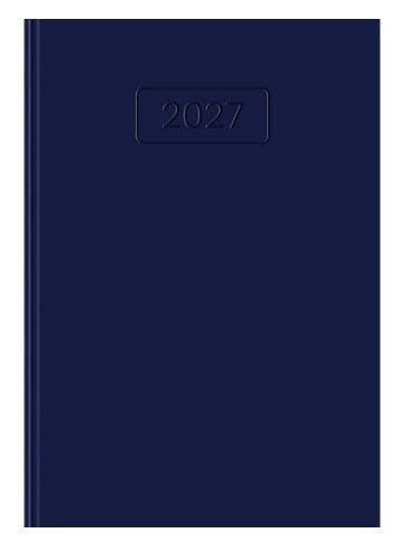 Kalendarz 2027 szefa A5 dzienny granatowy HERLITZ