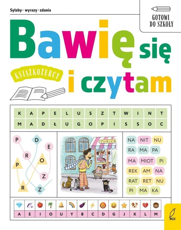 Książkożercy. Bawię się i czytam. Gotowi do szkoły