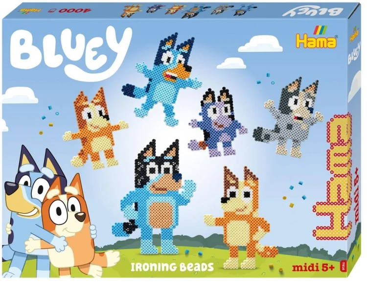 Zestaw Prezentowy Bluey, Hama
