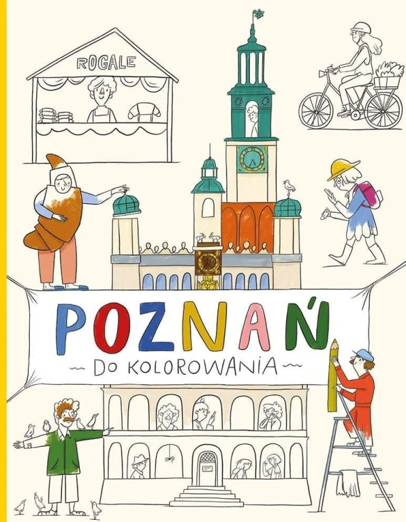 Poznań do kolorowania, Ola Woldańska-Płocińska