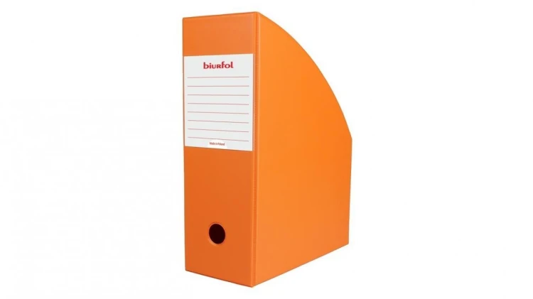 Pojemnik na dokumenty 10cm orange, Biurfol