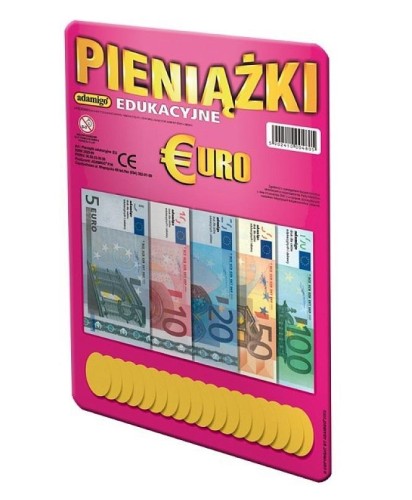 Pieniążki edukacyjne - Euro, Adamigo