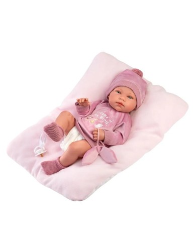Lalka Tina z kocykiem 43cm, Llorens