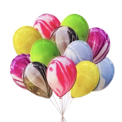 Zestaw balonów kolorowych 10szt