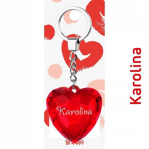 Brelok Serce Karolina, Be-Happy Gifts