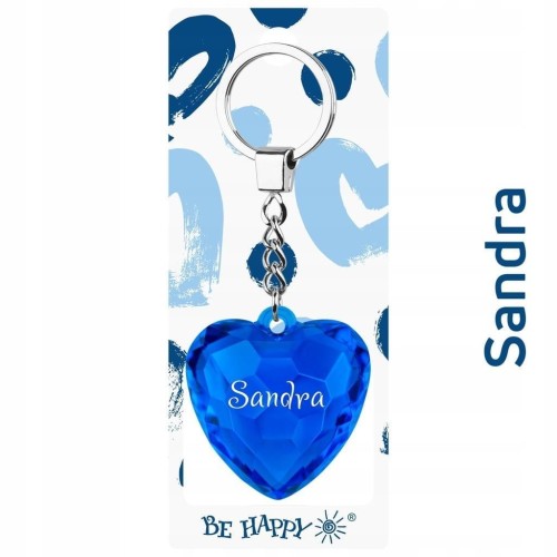 Brelok Serce Sandra, Be-Happy Gifts