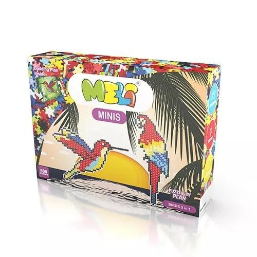 Klocki Meli Minis Birds 2w1, Meli