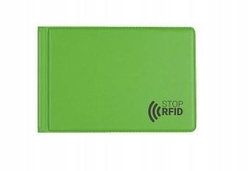 Etui na dokumenty z zabezpieczeniem RFID grass