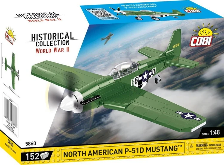 HC WWII North American P-51D Mustang, Cobi