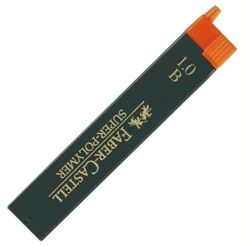 Wkład grafitowy B 1,0mm (12szt) FABER CASTELL