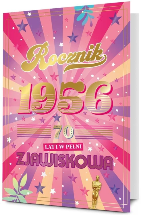 Karnet Urodziny 70