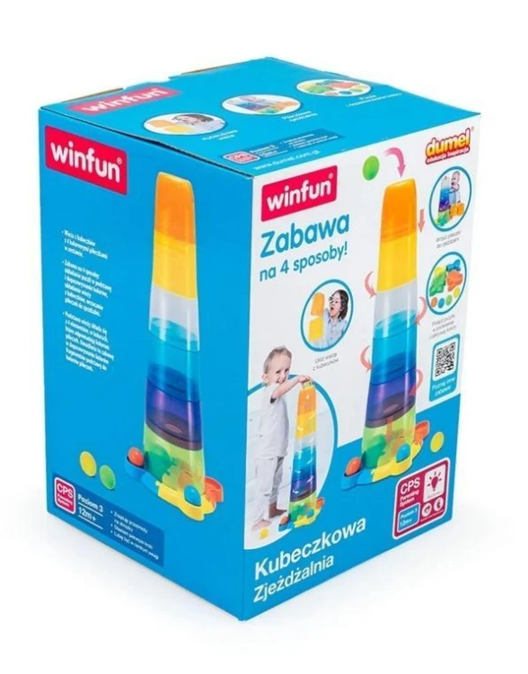 Kubeczkowa zjeżdżalnia, Winfun