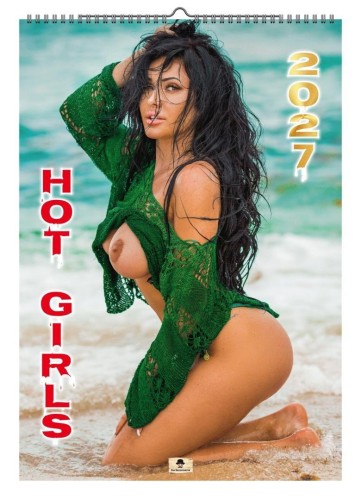 Kalendarz 2027 A2 ścienny jednostronny hot girls