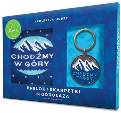 Zestaw brelok + skarpetki dla górołaza, Pan Dragon