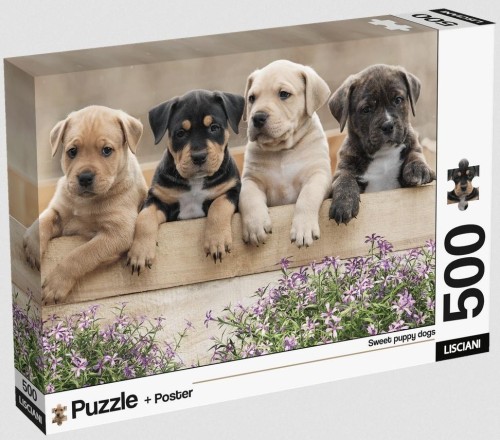 Puzzle 500 Adults Szczeniaki, Lisciani