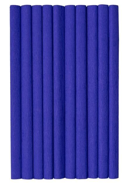 Bibuła marszczona fioletowa 50x200cm (10szt)