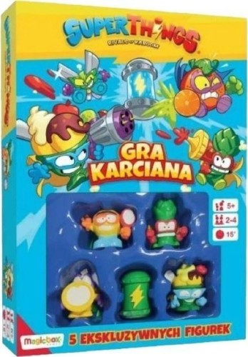 Superthings gra karciana 5 figurek, Magic Box