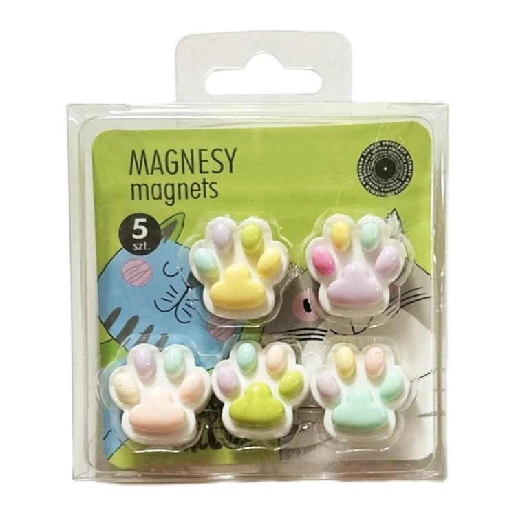 Magnesy Genius Kitty 5szt, Ziemia Obiecana