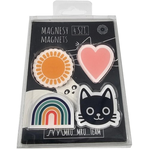 Magnesy Mru Mru Team 4szt, Ziemia Obiecana