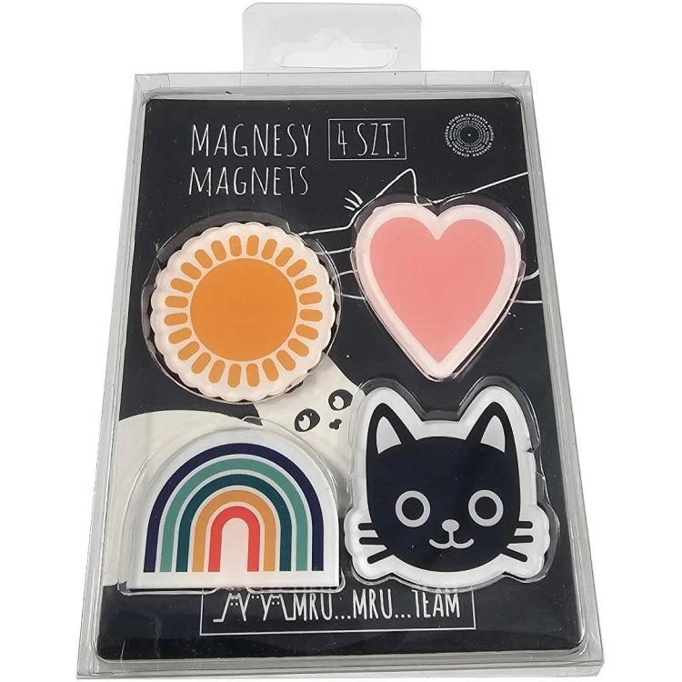 Magnesy Mru Mru Team 4szt, Ziemia Obiecana