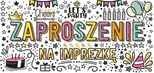 Zaproszenie Graffiti (5szt)