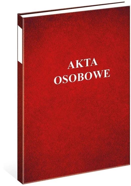 Teczka akt osobowych A4 oklejana bordowa (5szt)