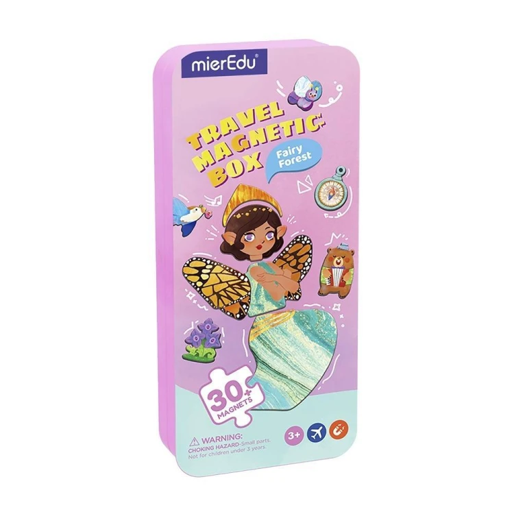 Puzzle magnetyczne Leśna wróżka, mierEdu