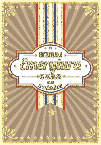 Karnet A5 Brokat emerytura