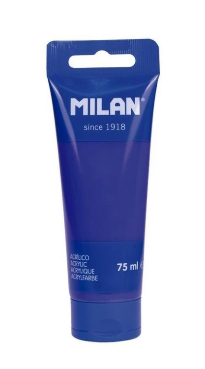 Farba akrylowa w tubce 75ml błękit oceanu MILAN