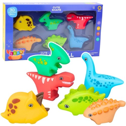 Zestaw zabawek do kąpieli 6szt, Leantoys