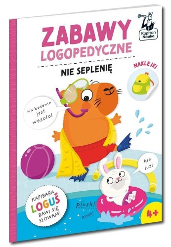 Kapitan Nauka. Zabawy logopedyczne. Nie seplenię