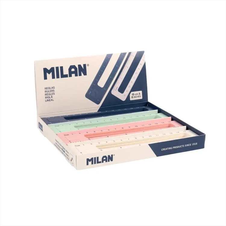 Linijka 15cm (20szt) MILAN, MILAN