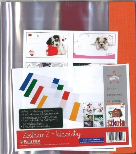 Okładki zestaw 2-klasisty, Panta Plast