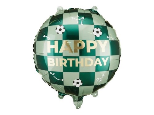 Balon foliowy Happy Birthday piłki 35x35cm