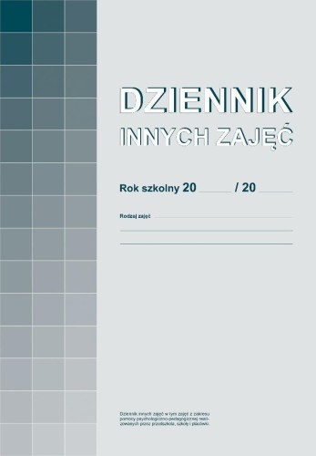 Dziennik innych zajęć A-50-1, Michalczyk i Prokop