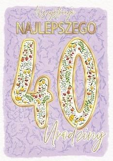 Karnet A5 Mega 40-stka