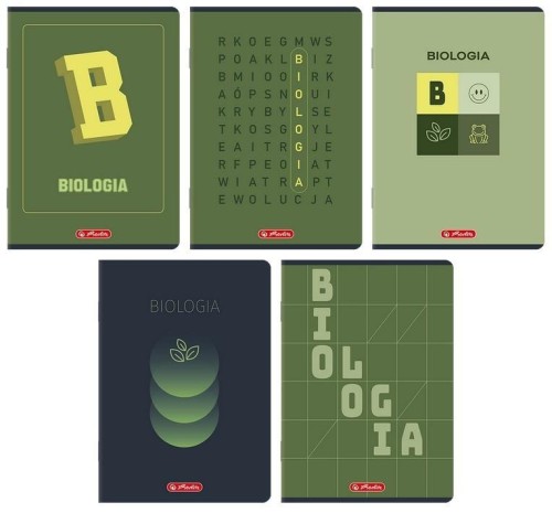 Zeszyt A5/60K kratka Biologia (10szt) HERLITZ