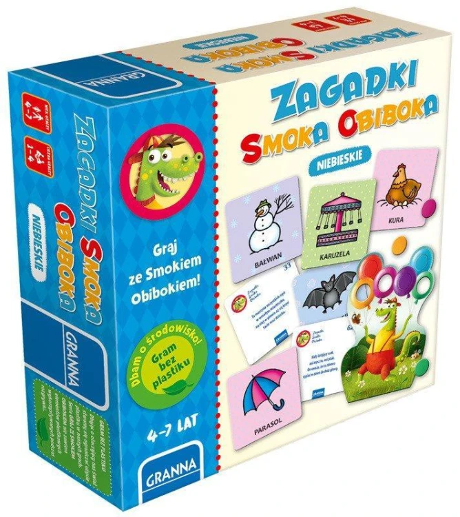 Zagadki Smoka Obiboka niebieskie GRANNA, Granna