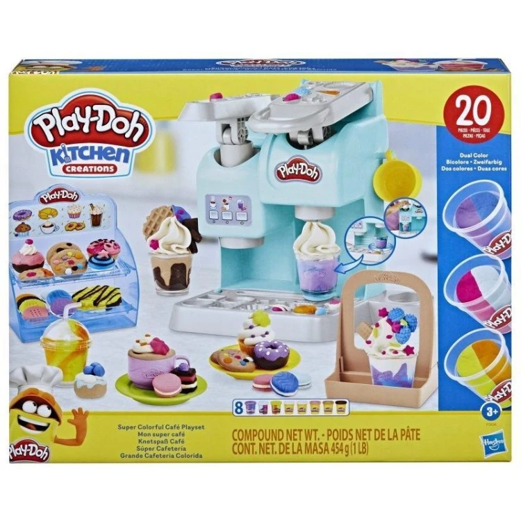 Play Doh Superkolorowa kawiarnia, HASBRO